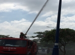 DIỄN TẬP PCCC CHUNG CƯ KHÁNH HỘI 3 NĂM 2015